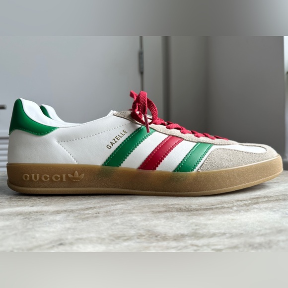 adidas gazelle silver green womens adidas Originals SAMBA OG Samba Leather Sneakers IG1826 Gray Shoes Men
